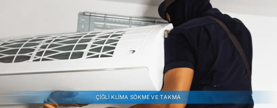 Çiğli İlçemi Alarko Carrier Klima Sökme ve Takma